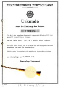 patente cable plano Alemania